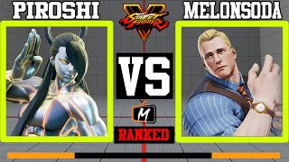 SFV CE 🥋 piroshi (seth) VS (cody) melonsoda ✨#masterztv