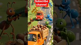 Ants are working in the forest #short#beat for kids