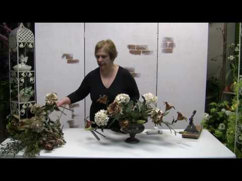 how-to-make-a-traditional-floral-centerpiece-arrangement-with-silk-flowers---part-2