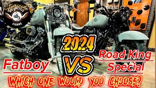 Ep53: 2024 Fatboy VS 2024 Road King, Which bike would you choose? Which is the perfect 2nd bike?