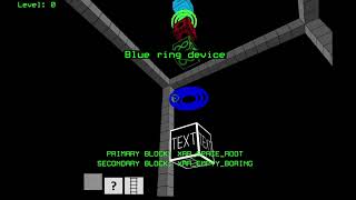 Deleting the universe in fractal block world (inf2 mode)