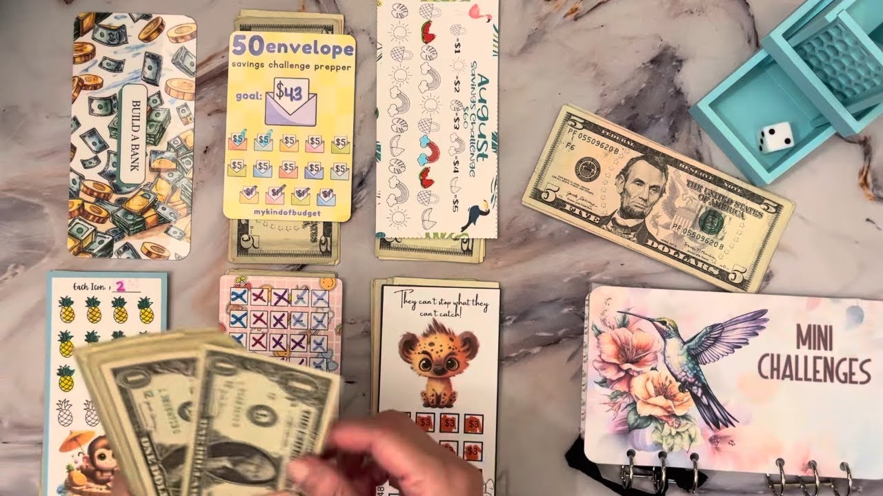 Monday Mini Saving Challenges | Saving $50 at a Time | Build A Bank 90 Day Locked In 💰