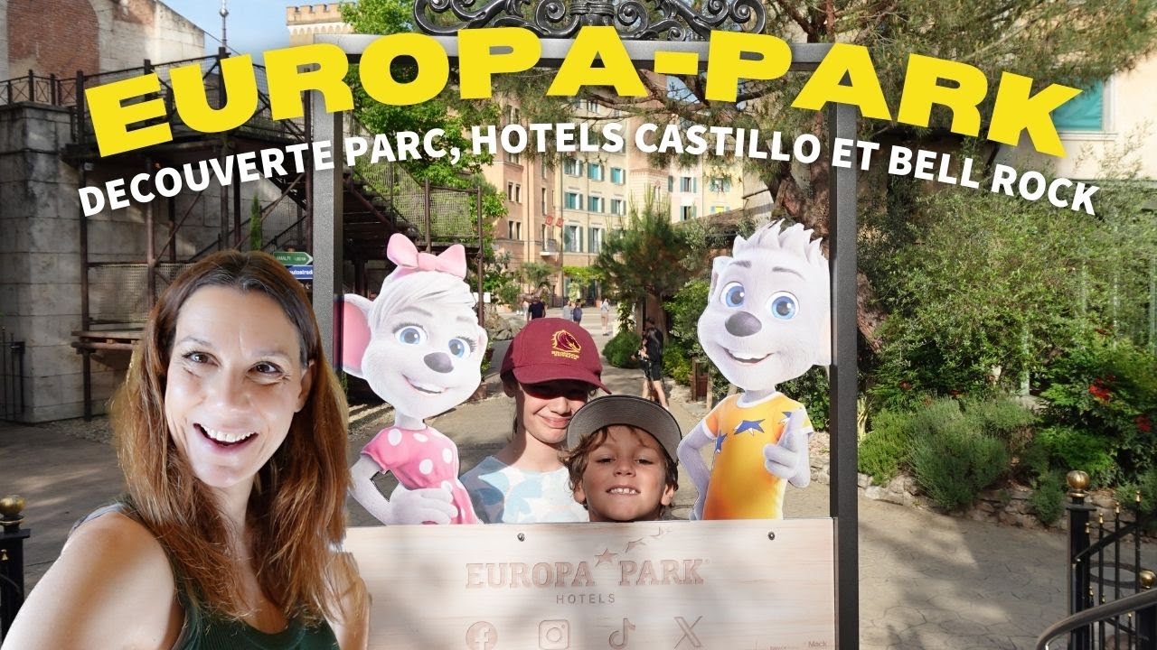 Première visite à EUROPA-PARK, découverte du parc, du Castillo et du Bell Rock !