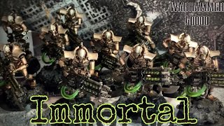 WARHAMMER] Create 10 Necron Immortals! [Army Expansion] - YouTube