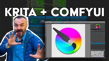 How to install ComfyUI in Krita, amazing result!