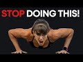 Stop Doing Knee Push Ups - Do This Instead!