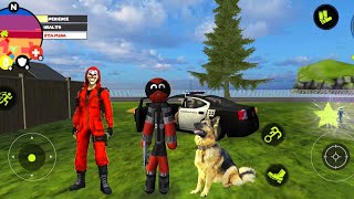 Stickman Rope Hero _ US Spider Police Stickman  Rope Hero Strange Vegas screenshot 2