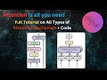 Attention Is all you need - tutorial for attention and code (full attention sliding window attention