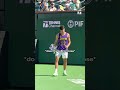 Posing like the king 👑 stream Indian Wells March March 4-15 on the Tennis Channel App! ▶️
