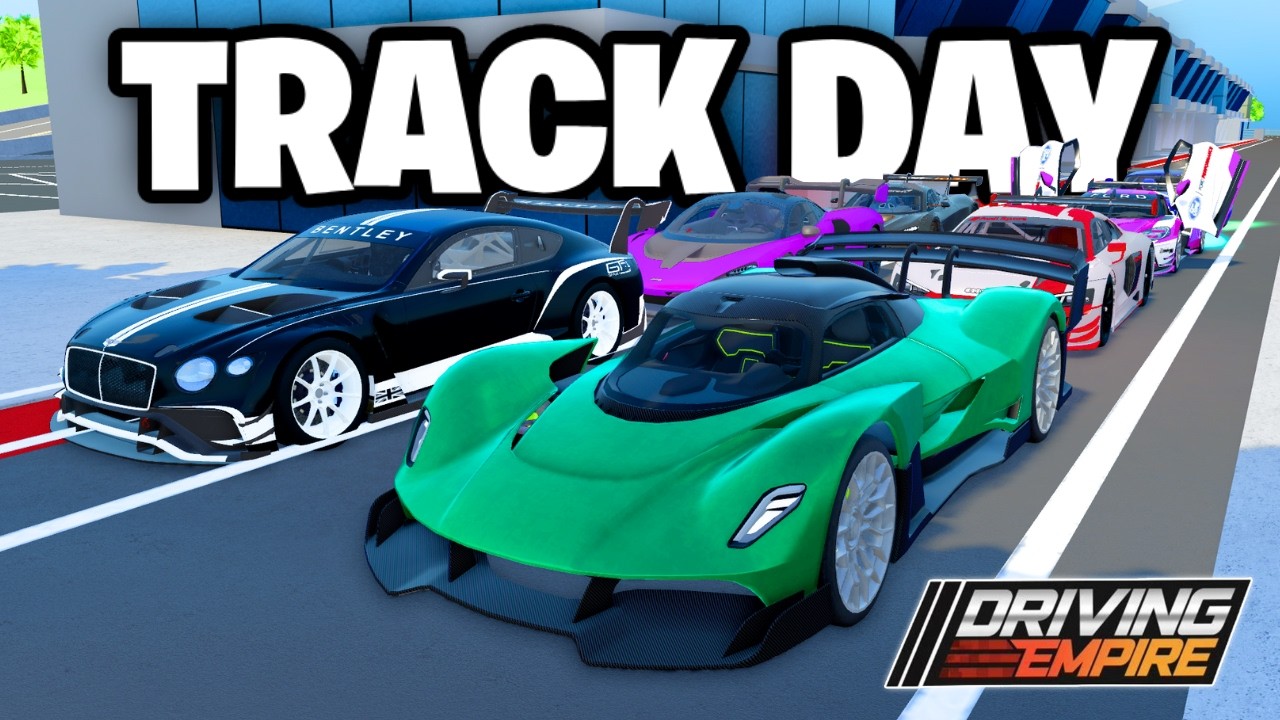 Track Day Roleplay In Driving Empire! - YouTube