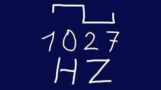 1027 hz square