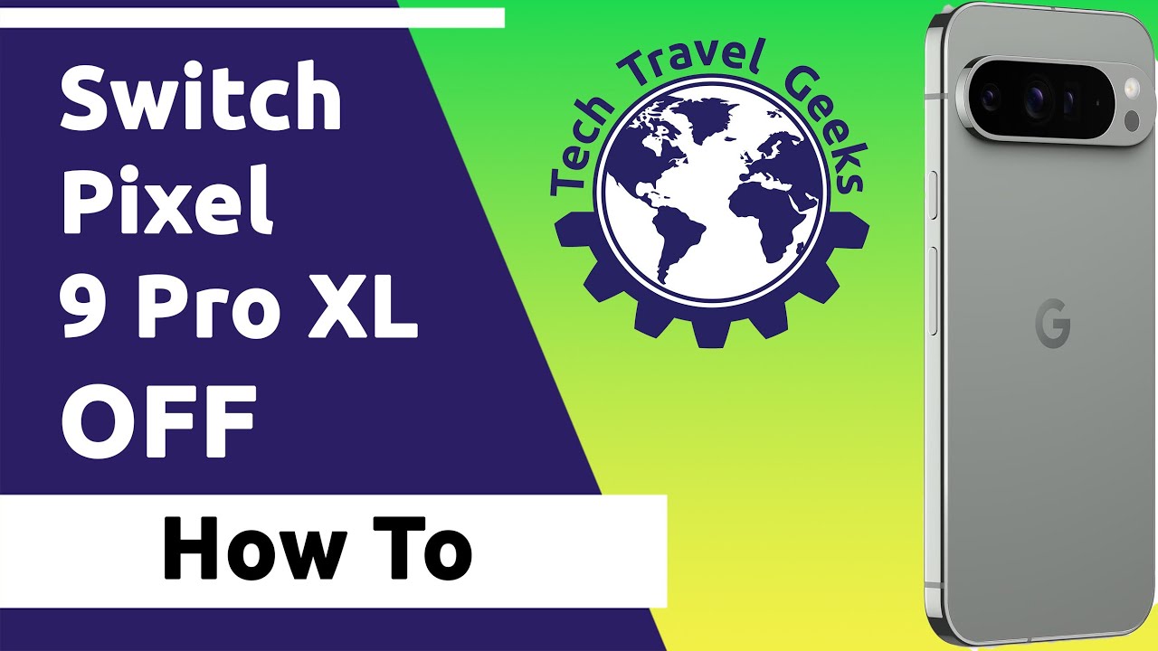 How to switch Google Pixel 9 Pro XL OFF (Android 15) #HowTo #Android # ...