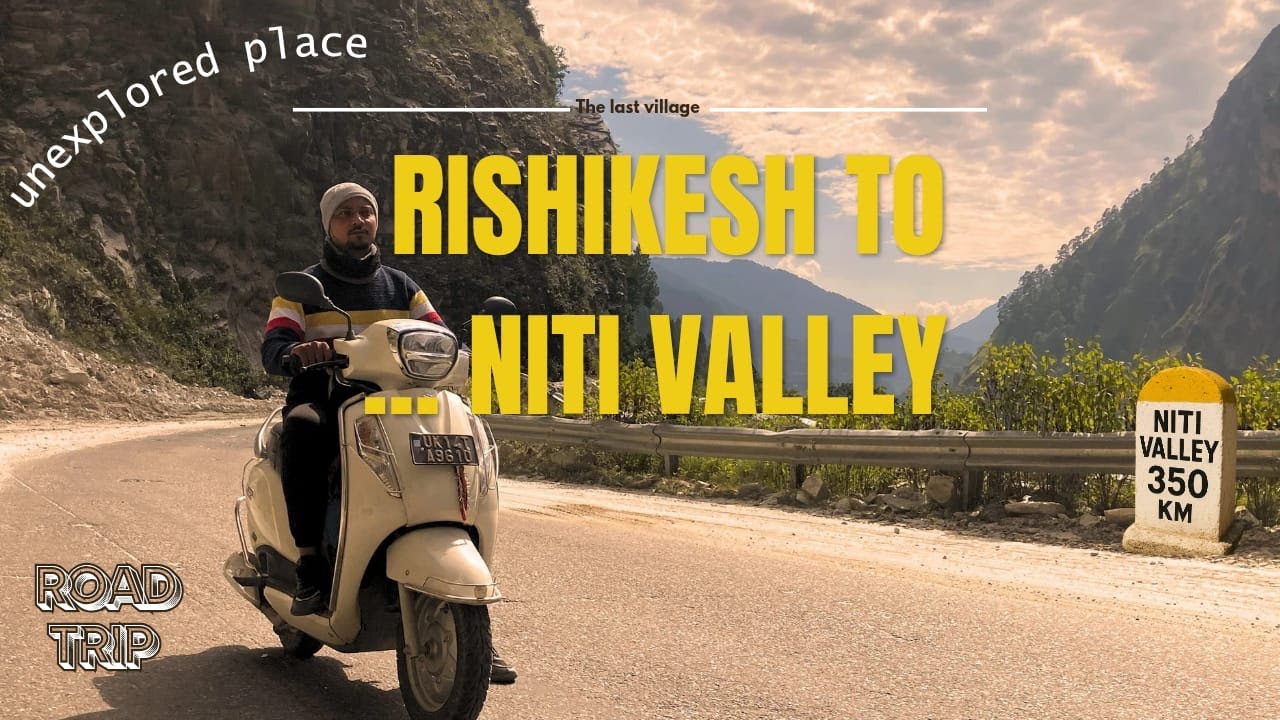 “Unseen Uttarakhand😱😍 – The Road to Niti Valley from Rishikesh⛰️🛵”