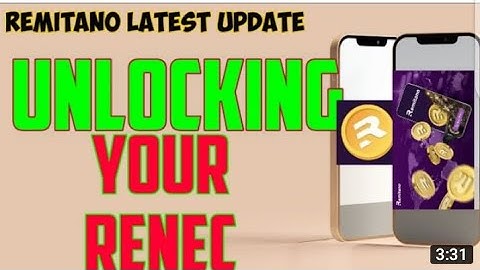 Remitano new update👉 How to unlock renec balance