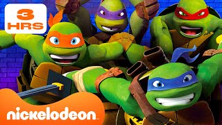 картинка: TMNT | 3-ЧАСОВОЙ МАРАФОН лучших братских моментов Лео, Майки, Рафа и Донни 💙🧡❤️💜 | Nick Cyrillic