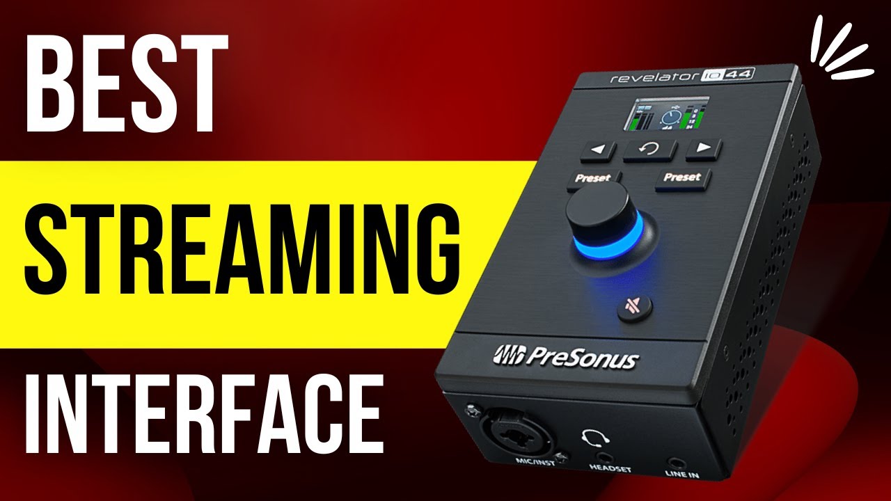 BEST Interface for Streaming | Presonus Revelator io44 Review