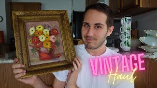 Flea Market and Private Pick Vintage Haul!