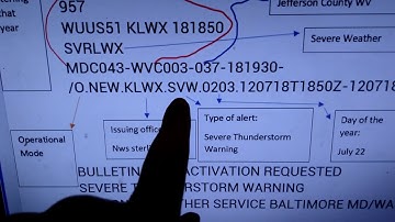 Emergency alert system explained