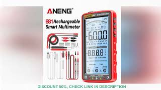 ANENG 681 Rechargable Digital Professional Multimeter Non-contact Voltage Tester AC/DC Voltage Meter
