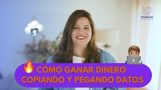 Cómo ganar dinero COPIANDO Y PEGANDO datos  | Tareas de DATA ENTRY