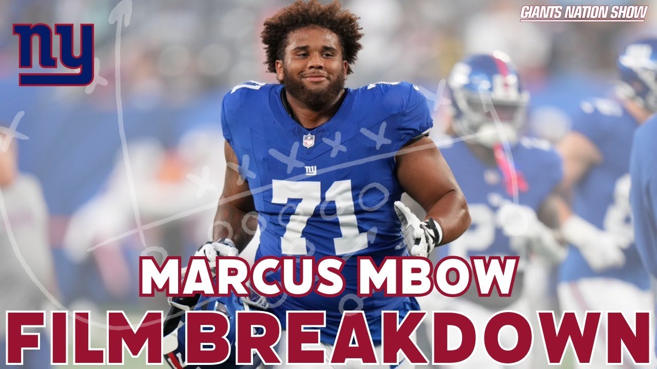 Giants OT Marcus Mbow Film Breakdown