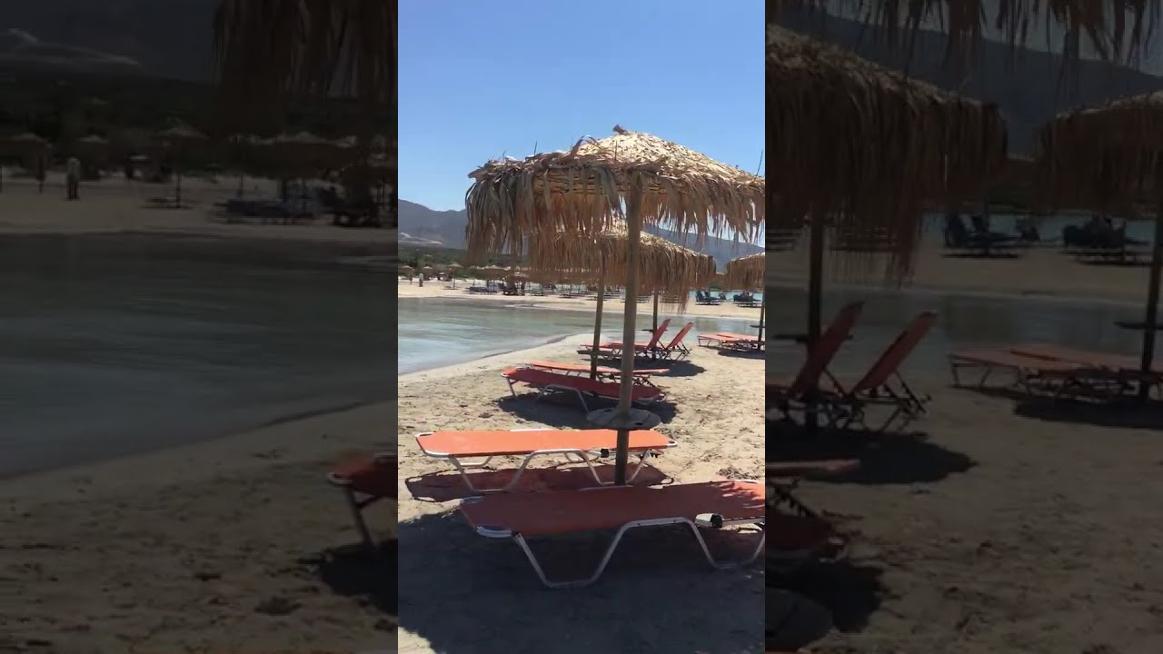 Elafonisi Beach walk - Kreta - 03.07.2020 fast allein im ...