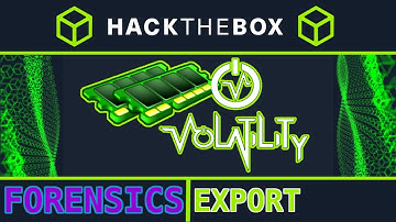Export [easy]: HackTheBox Forensics Challenge (volatility - memory dump recovery)