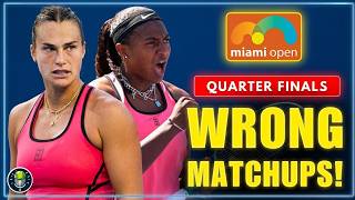 These Matchups Are Brutal… And Here’s Why - Miami Open WTA QF Predictions