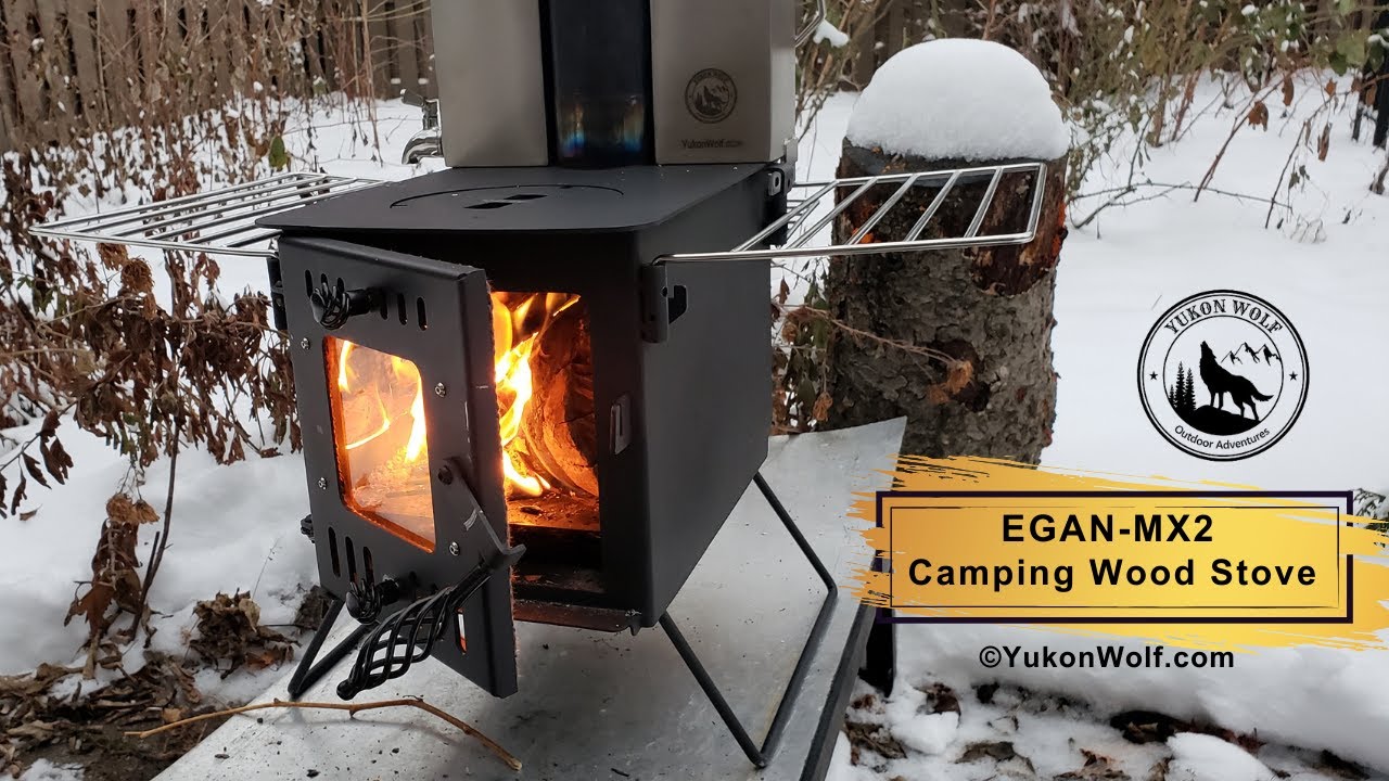 Yukon Wolf EGAN-MX2 Camping Wood Stove Winter 2025