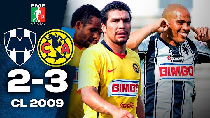REMONTADA CARDIACA 🔵⚪ Monterrey 2-3 América - Jornada 16 - Clausura 2009
