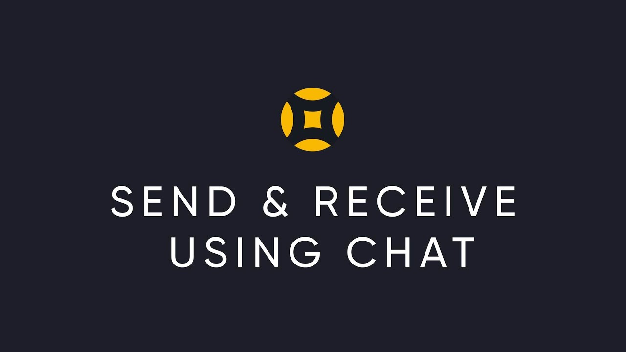 Sending & receiving crypto using world’s first chat & pay feature of AnCrypto | English Version