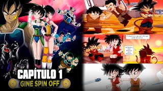 HISTORIA ALTERNATIVA DRAGON BALL SUPER: GINE Y BARDOCK SE CONOCEN | LA INFANCIA DE BARDOCK Y GINE