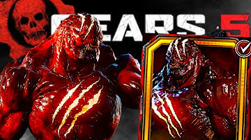 GEARS 5 Characters Gameplay - BLOOD MOON SWARM IMAGO Character Skin Multiplayer Gameplay!