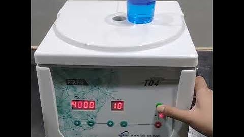 Low speed PRP centrifuge TD4