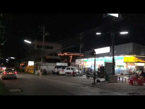 Chiang Mai Street Noodle Restaurant and Street View