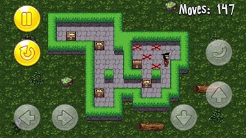 Sokoban of pirate walkthrough - Level 76