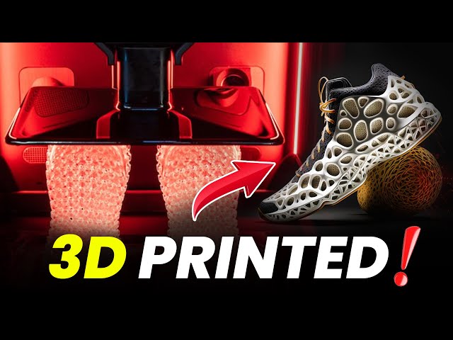 Stunning 5 3D Printed Shoes That Will Blow Your Mind! 