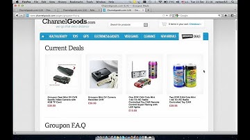 Groupon Redeem Tutorial Help Video