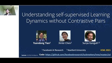 Understanding self supervised learning dynamics without contrastive | Outstanding Paper | ICML 2021