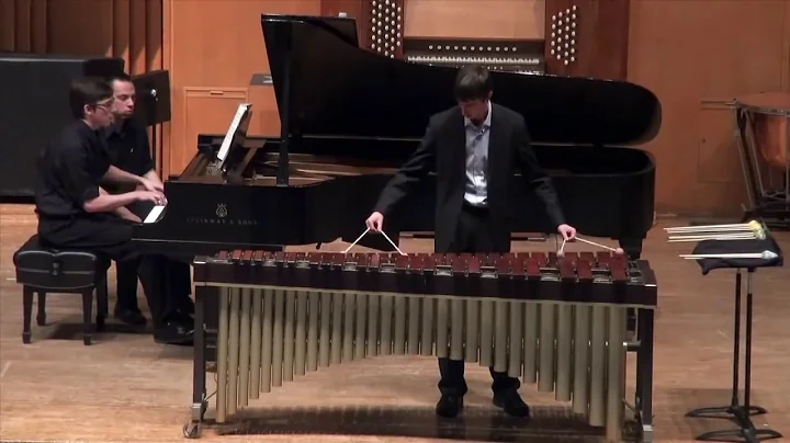 Rosauro Marimba Concerto performed by Jared Bloch