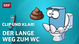 Clip und klar! – Woher kommt das moderne WC? | Kindervideos | SRF Kids