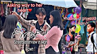 My First STREET INTERVIEW | Mon Town Nagaland India 🇮🇳