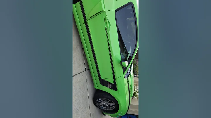 Gotta Have It green 750 horsepower Mustang