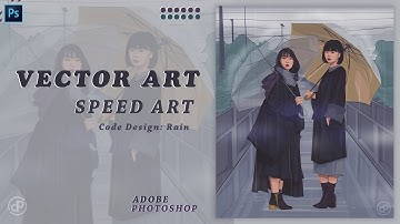 Vector Art | Timelapse | Speed Art | using Adobe Photoshop