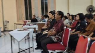 Prayer Before Meals Led By Mrs Etta  Prodiakon Purbowardayan