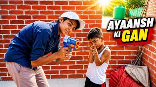 Ayansh ki gun😱😤#comedy video#trend video #long vlog the Annu