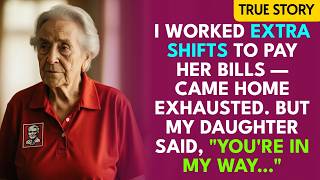 I Took Extra Shifts At The Dry Cleaner To Cover Their Groceries — Came Home With A Sore Back, Fee...