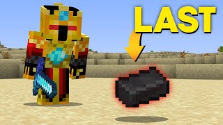 How I Got The LAST NETHERITE In This Minecraft Server