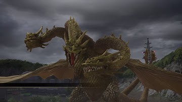 GODZILLA PS4: Hesei Godzilla (King Of Kaiju Mode)