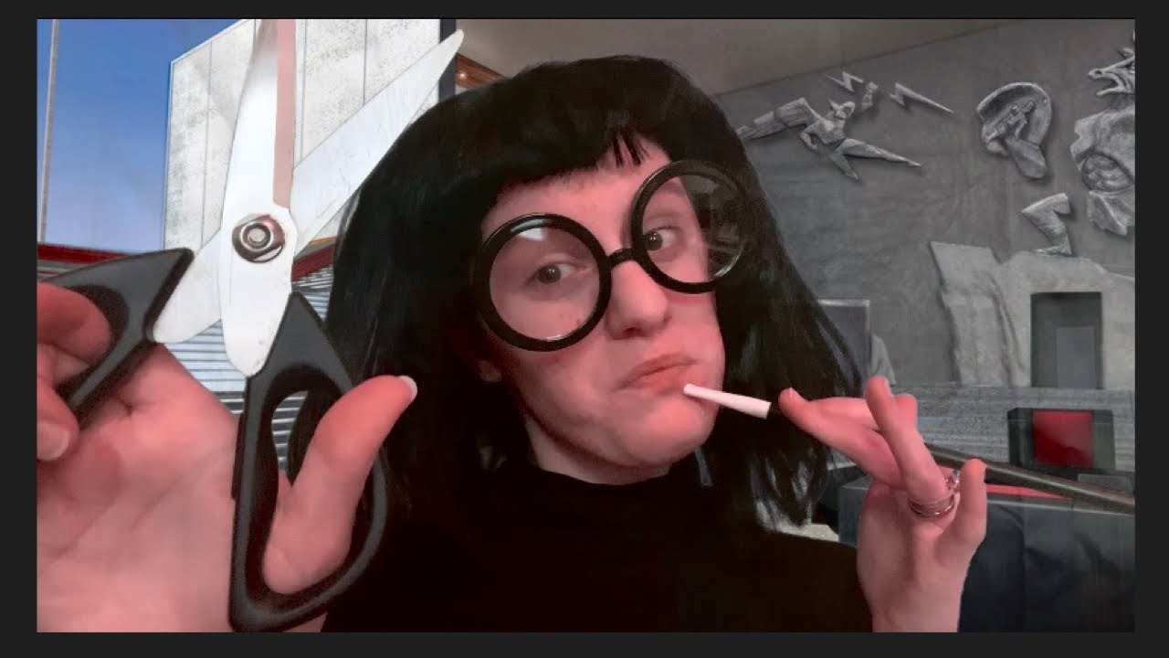 ASMR Edna Gives You A Haircut(RP)💇🏻‍♀️